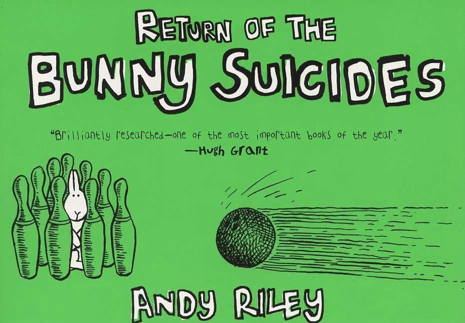 ADULT HUMOUR Poster Bunny Suicides Based on the bestselling books 