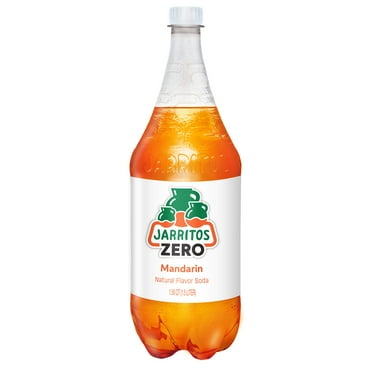Jarritos Mandarin Zero Soda, 1.5L Bottle