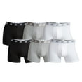 thumbnail image 1 of CR7 Hombre Calzoncillos, Paquete de 6 - Trunks, Algodón Orgánico elástico Negro/Gris/Blanco XL (X-Large), 1 of 3