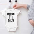 thumbnail image 5 of Feeling Salty Utah Beehive State Romper Boys or Girls Infant Baby Brisco Brands 18M, 5 of 6