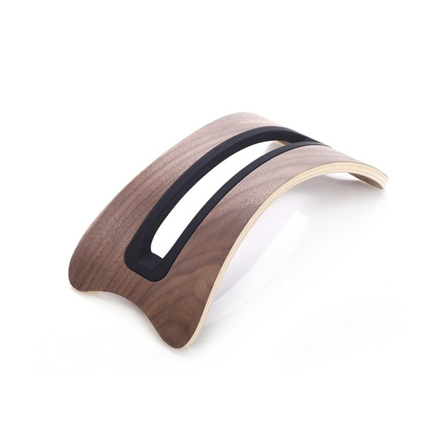 Wooden Vertical Laptop Desktop Stand Holder Display Rack for Macbook Pro