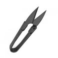 thumbnail image 4 of 12 Pcs Black Small Clothing Scissor Coupe Fils Yarn Scissors Thread Scissors For Household Use, 4 of 8