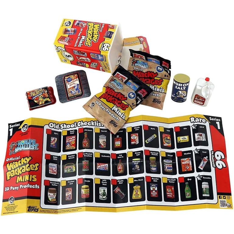 World's Smallest Wacky Packages Minis Series 1 Mystery Pack