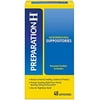Preparation H Suppositories for Hemorrhoid Relief, Burning and Itching, 48 Count