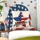 thumbnail image 5 of Fundas de Cojín Del 4 de Julio con Bandera y Estrellas. Fundas de Cojín Patrióticas para Decorar El Sofá, El Dormitorio o Cualquier Espacio Del Hogar En El 4 de Julio., 5 of 6