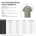 thumbnail image 7 of Xecao offers the Soccer and Football for Men's Casual Short-sleeved Shirt, a button-up collared shirt with a pocket, perfect for beach vacations and yacht travel in the X-Large size., 7 of 7