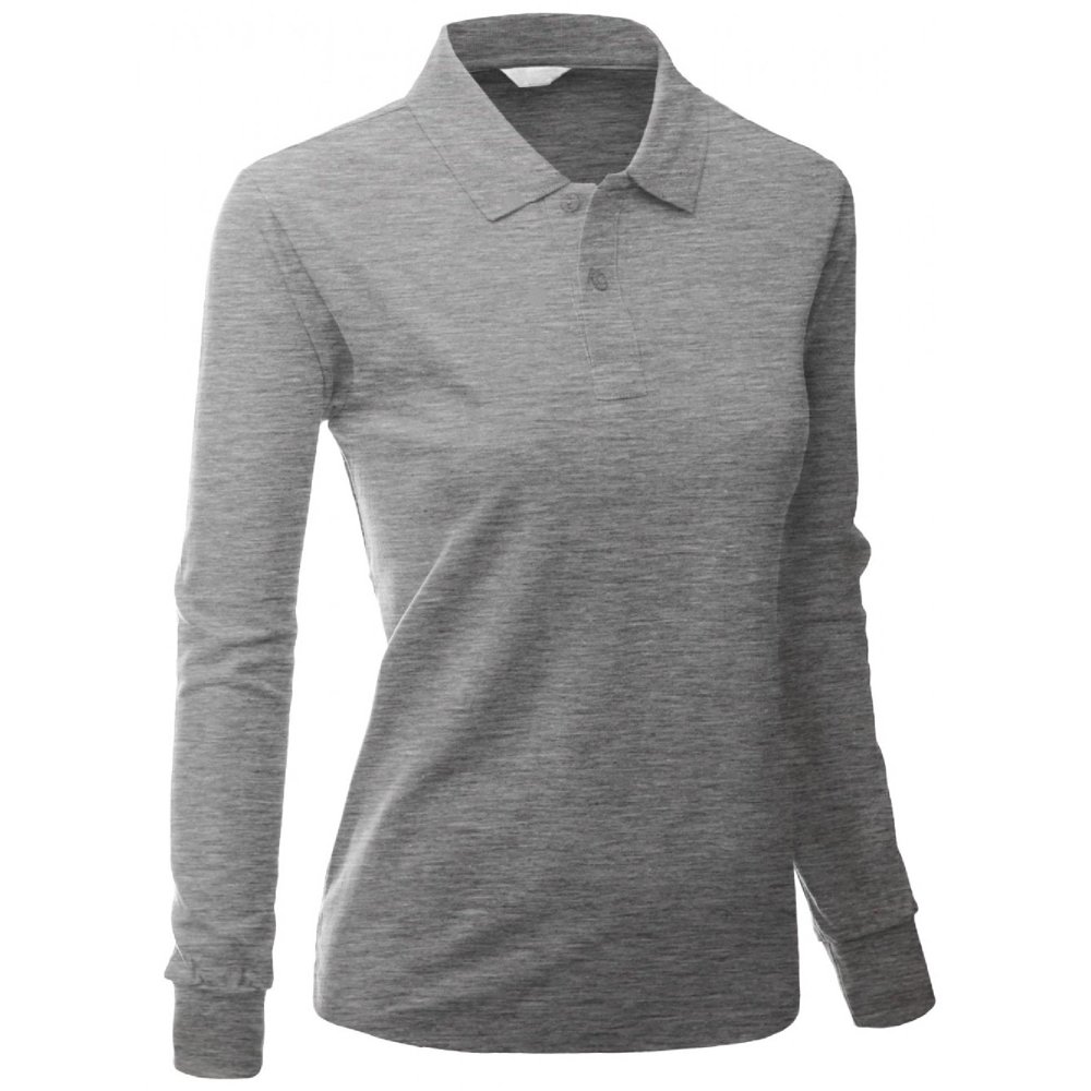 FashionOutfit FashionOutfit Women's Cotton Pk Silket Polo Dri Fit