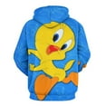 thumbnail image 3 of Looney Tunes Tweety Hoodie 3D Print Pullover Hooded Long Sleeve Sweatshirts Tops Blouse with Pocket for Mens Womens, 3 of 7