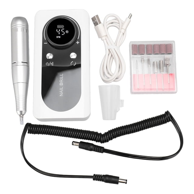 Máquina pulidora de uñas eléctrica recargable 45000 rpm Nikou