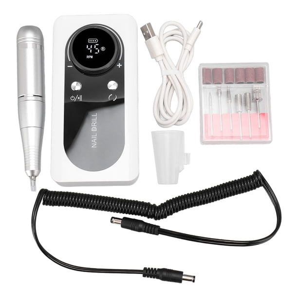 Máquina pulidora de uñas eléctrica recargable 45000 rpm Nikou