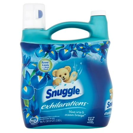 Snuggle Exhilarations Fabric Softener Liquid, Blue Iris, 96 loads