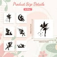 thumbnail image 3 of Light Switch Plate Stickers Labels Decals 6Pcs 7"x7" Fairies for Home House Decorative Funny Peel and Stick Light Wall Outlet Stickers for Switch Decoration, 3 of 9