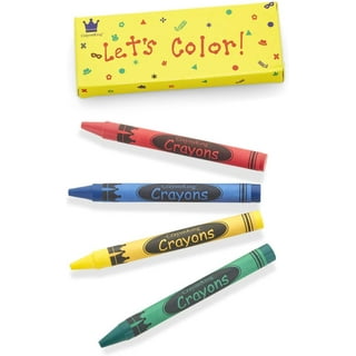 Bulk Crayons - 720 Crayons! Case Of 120 6-Packs, Premium Color Crayons –
