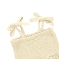 thumbnail image 6 of Gunia Toddler Boy Girl Outfit Knit Sleeper Bodysuit Lightweight Summer Romper Clothes Set Beige 6-12 Months, 6 of 6