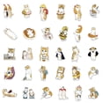 thumbnail image 2 of 64 piezas de pegatinas de gato, lindas pegatinas de gato para botellas de agua, computadora portátil, funda de teléfono, diario, pegatinas de gato para niños, adolescentes, niñas, regalo, 2 of 5