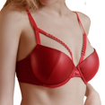 thumbnail image 2 of Patent Leather Metallic Lingerie Set Bra and Panty Set for Women, 2 of 5