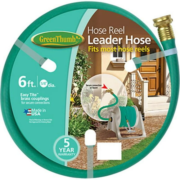 Teknor-Apex  Green Thumb&#44; 6 ft. - Hose Reel Lead Hose