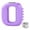 Purple, variant on Infinity Flow Portable Massage Ring with Adjustable Waist Strap, Handheld Vibration Massager with 5 Intensity Levels and 3 Modes, Type-C Rechargeable Multi-Area Massager,Black