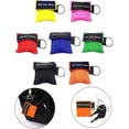 thumbnail image 3 of CPR Face Shield Mask, First Aid Kit Emergency Face Cover Keychain Resuscitation Face Shield Pocket Disposable 7pcs/Set, 3 of 5