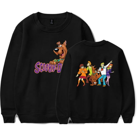 Scooby Doo Merch Men/Women Long Sleeve Crew Neck Sweater Men/Women Longsleeve Sweater