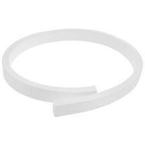 Worgeous Rubber Seal Strip Square Long Silicone Foam Seal Strip Square Seal Strip Rubber Seal for Doors Windows Gasket Trim Seal Strong Waterproof Sealing