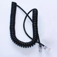 thumbnail image 3 of Replacement for ICOM HM-98 HM-133 HM-133V Car Radio RJ45 Speaker Mic Cable Microphone Line, 3 of 6