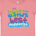 thumbnail image 4 of Inktastic Daddy Worlds Best Podiatrist Boys or Girls Baby T-Shirt, 4 of 5
