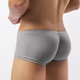 thumbnail image 4 of Sngxgn Men's Underwear Boxer Briefs, Cool Comfort Breathable Underwear(Grey,S), 4 of 5