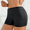 thumbnail image 4 of Cotton Menstrual Panty 4-Layer Leak Proof Underwear Black Panties for Women High Flow, 4 of 7