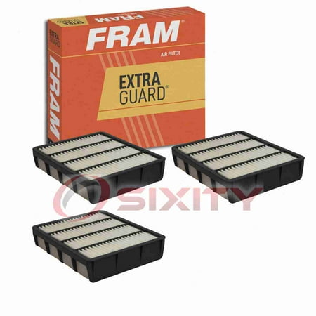 3 pc FRAM CA7626 Extra Guard Air Filters for 152-7219 6479 A55001 AF2353 AF25491 RS3885 Intake Inlet Manifold Fuel Delivery Filters
