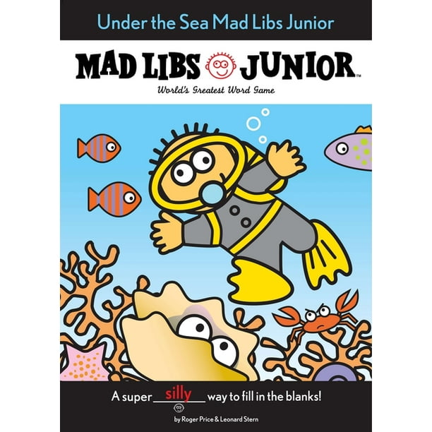 Mad Libs Junior: Under the Sea Mad Libs Junior (Paperback) - Walmart.com