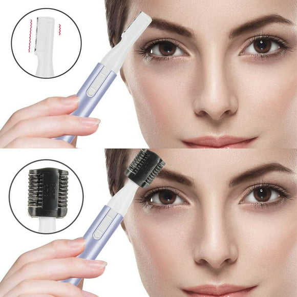 Eyebrow Razor, Electric Eyebrow Trimmer for Women Hair Trimmer Shaver Facial Hair Remover with Comb, Gift for Women