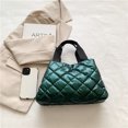 thumbnail image 3 of Bolso informal para mujer, Bolso elegante de gran capacidad para viajes de compras (verde), 3 of 8