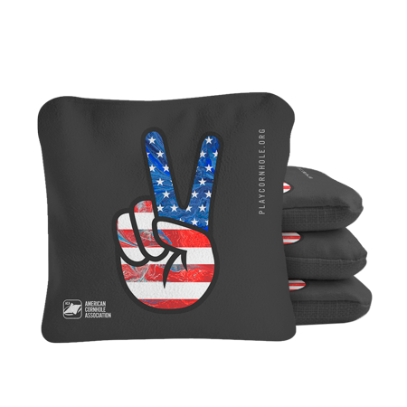 6-in ACA American Cornhole Association Synergy Professional Regulation Dual-Sided Cornhole Bags