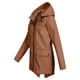 thumbnail image 3 of Pntutb, chaqueta informal sólida para mujer, para exteriores, de talla grande, con capucha, a prueba de viento, abrigo suelto, selecciones de Flash Pntutb Pntutb-5953, 3 of 4