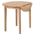 thumbnail image 2 of Sophisticated 3 Piece Wooden Table And Chair Set, Brown, 2 of 2