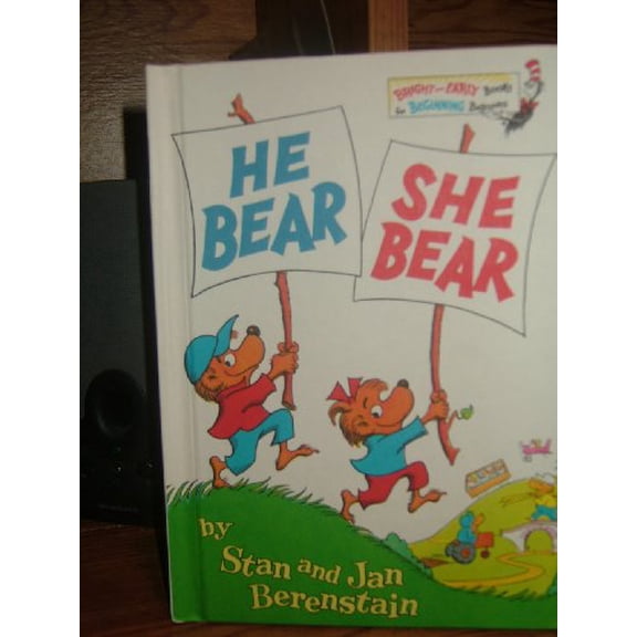 Pre-Owned He Bear, She Bear (Bright & Early Books(R)) (Hardcover) 0394829972 9780394829975