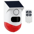 thumbnail image 1 of SGACAI ¿Alarma de luz y sonido solar con sensor antirrobo para exteriores?, 1 of 1