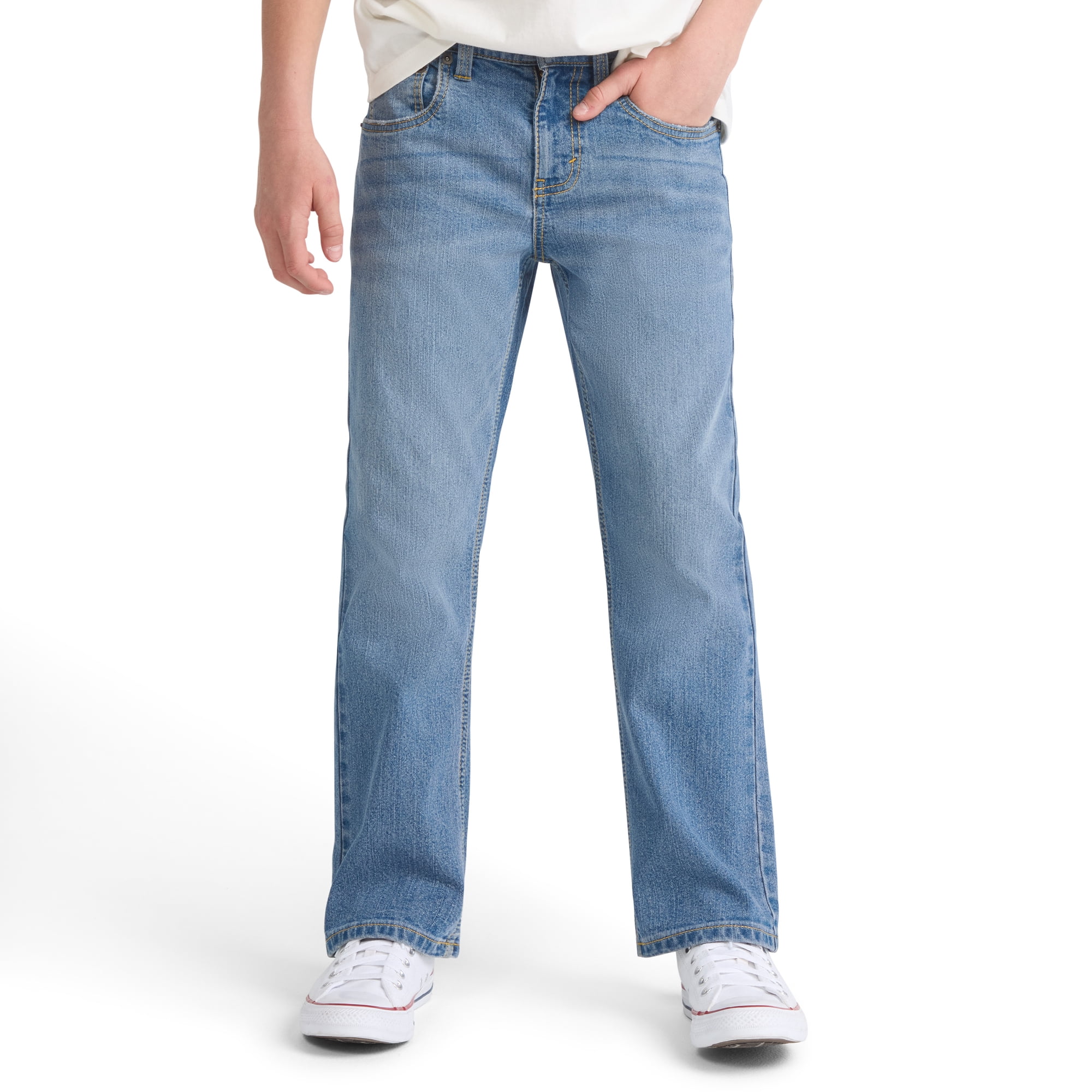 Levi Strauss Signature Boys Bootcut Jean, Size 4-18