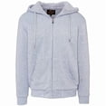 thumbnail image 5 of Fresh Groove Men's Soft Sherpa-Lined Fleece Hoodie Sweatshirt, Charcoal, S, 5 of 7