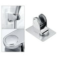 thumbnail image 2 of Jiandong shower holder Shower Head Holder Reusable Adjustable Shower Head Mount Wall Holder for Bathroom Accessories (Sticky Rack)(3.94X2.95X2.76Inch), 2 of 10