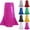 Hot Pink, variant on ATOGUTA Teen Skirts Girls Casual Midi Flare Pleated Stretch Waist Skater Dance Party School Uniform Skirts Size 2T-17, Gold