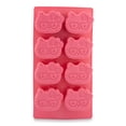 thumbnail image 1 of Bandeja para cubitos de hielo Sanrio Hello Kitty Hearts de silicona, 8 cubos, 1 of 9
