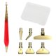 thumbnail image 2 of 6 puntas de bolígrafo de repuesto, artesanías decorativas ecológicas, cabezales de bolígrafo DIY, bolígrafo de pintura de diamante, bolígrafo de rojo Macarena Bolígrafo de punta, 2 of 8