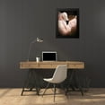 thumbnail image 4 of Van Swearingen, Debra 19x24 Black Modern Framed Museum Art Print Titled - Chilean Flamingo II, 4 of 5