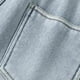 thumbnail image 5 of Pantalones vaqueros largos para niños, pantalones vaqueros casuales con cintura elástica cómoda y pantalones casuales holgados para adultos, pantalones de poliéster para niños., 5 of 8