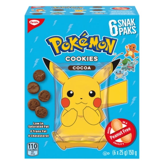 Christie Pokemon Cocoa Snack Packs 150g