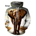 thumbnail image 3 of Sudadera con capucha 3D con estampado de elefante para hombre y mujer, ropa de calle informal de gran tamaño, jersey de manga larga, sudaderas con capucha de animales, XS-6XL, nueva moda de 2023, 3 of 5