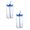 A144 A 2.4x5.5" 2Pack, variant on 2Pcs Heat Straw Glass Cup 400ML Cold Drink Cup Juice Cup With Lid Milk Cup Glass Texture Suitable For Beverage Use Coffee Cup Glass&Bottle