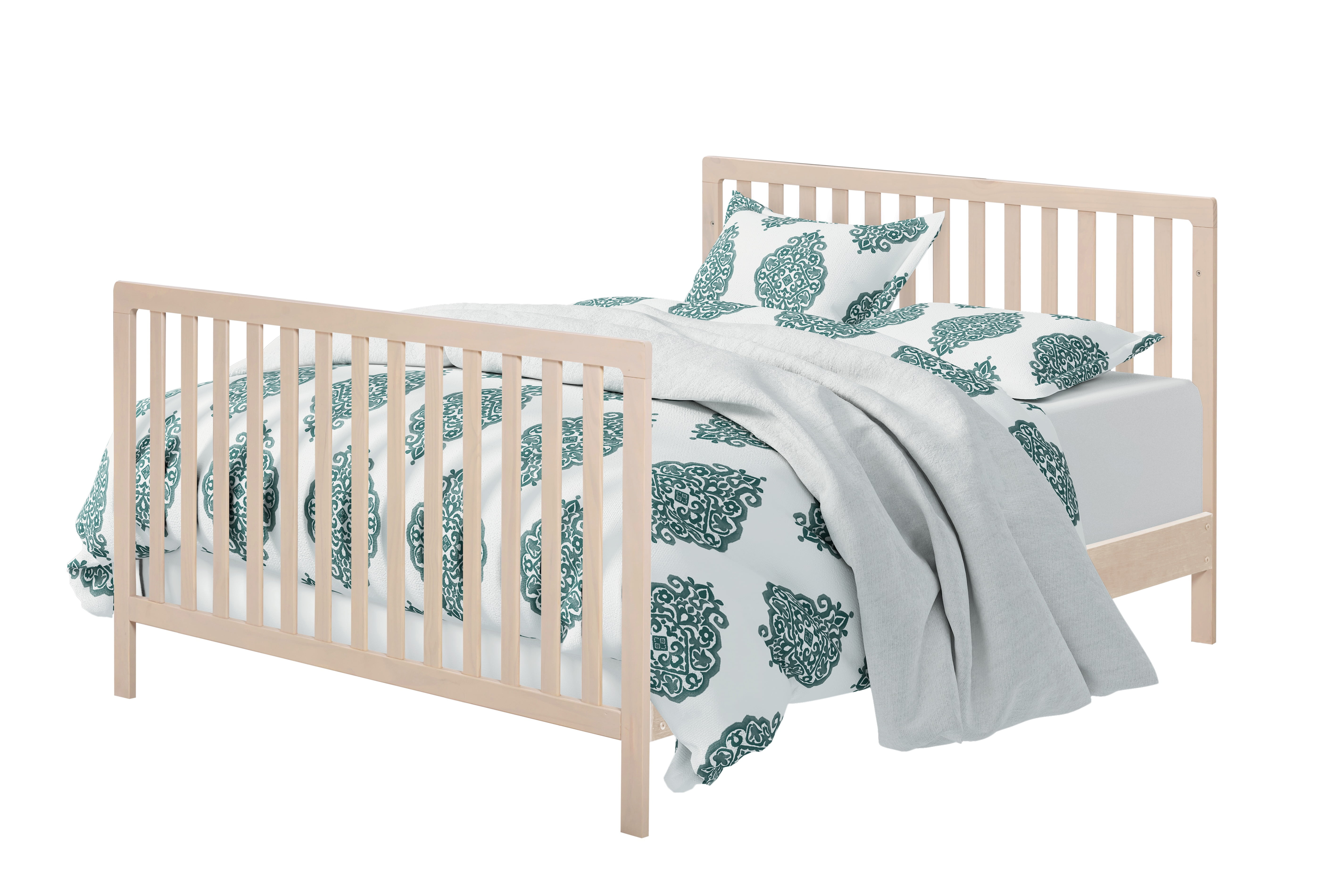 Suite Bebe Reign 4-in-1 Island Crib in Washed Natural
